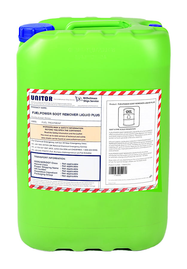 FUELPOWER SOOT REMOVER LIQUID PLUS 25LTR