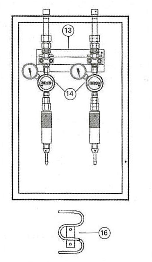 REGULATOR 530 AC PRESSURE 0-1.5 BAR
